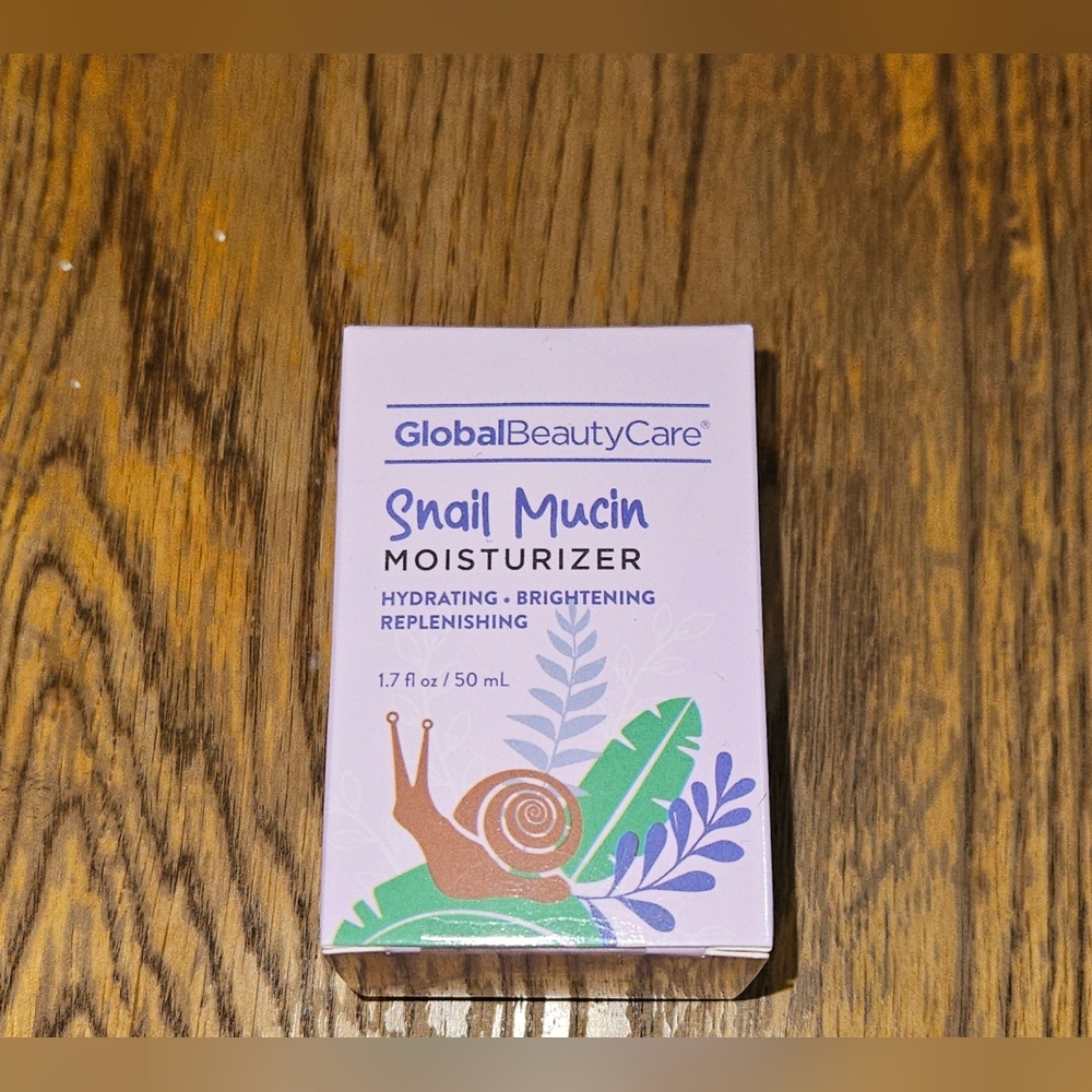 Global Beauty Care Snail Mucin Moisturizer 1.7fl Oz BNIB